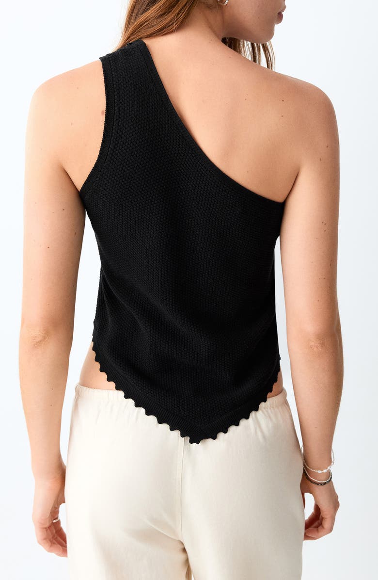 MANGO TEEN <p>Asymmetrical Sequined Top</p>, Alternate, color,