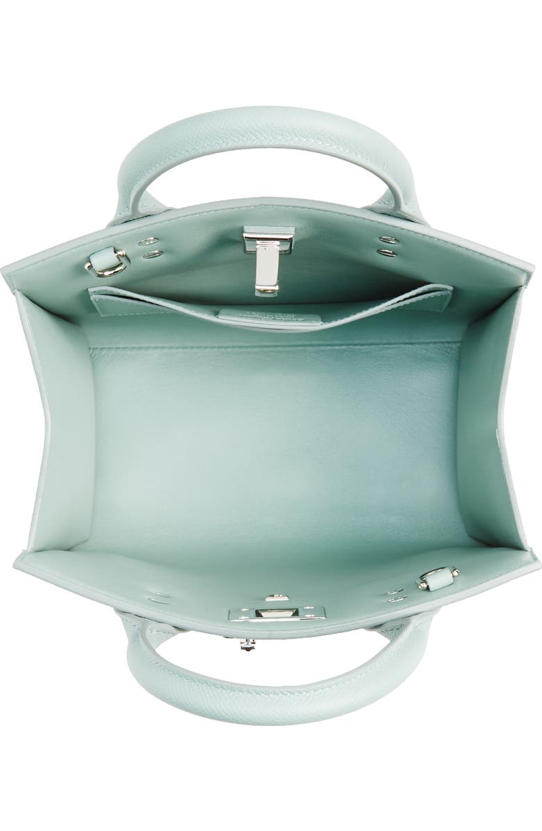 FERRAGAMO Studio Box Mini Leather Top-Handle Bag, Alternate, color,