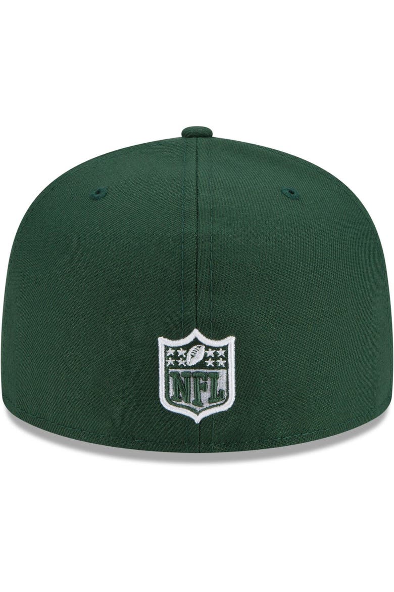 Men's New Era Green Green Bay Packers Patch Up Super Bowl XXXI 59FIFTY Fitted Hat, Alternate, color, Green