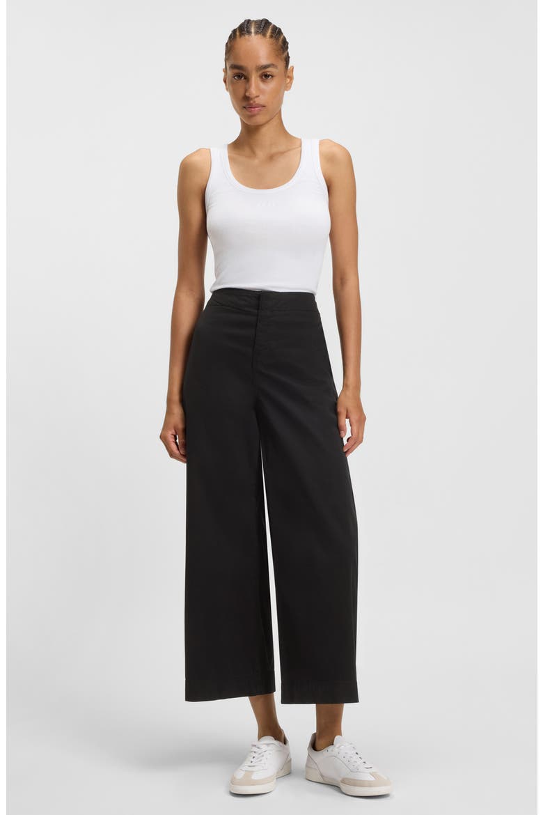Tahiana High Waist Wide Leg Pants, Alternate, color, BLK
