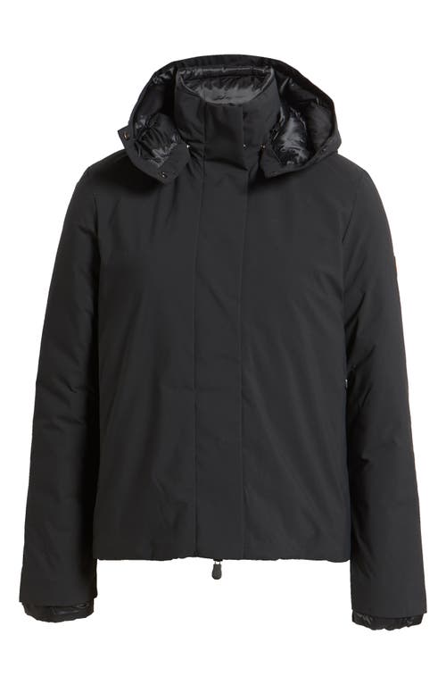Save The Duck Elaine Waterproof Hooded Jacket In Black