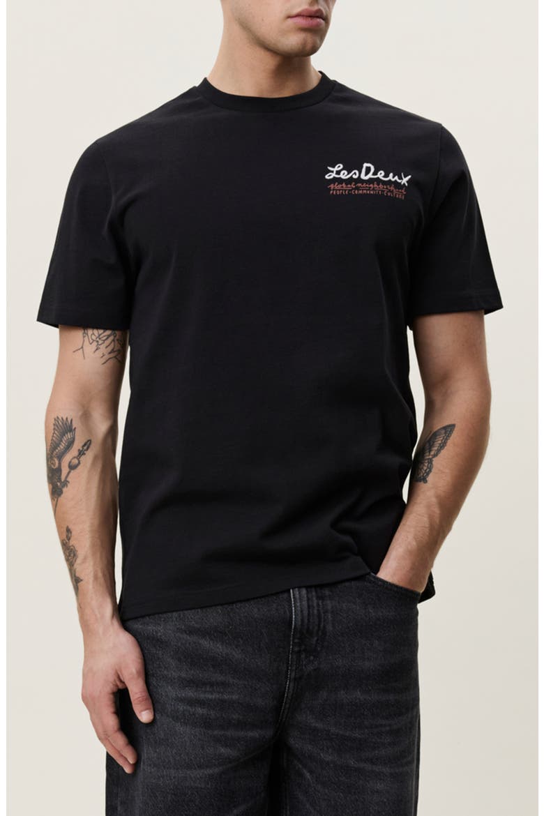 Rural Graphic T-Shirt, Main, color, BLACK