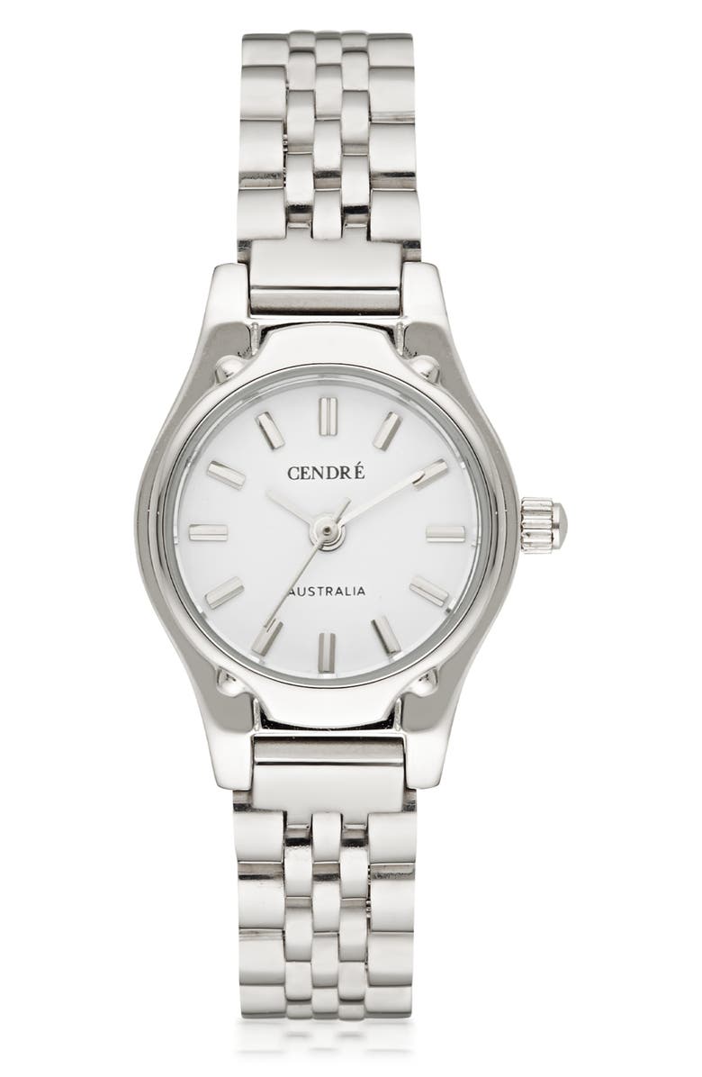 CENDRE Isobel Bracelet Watch, 20mm, Main, color, Silver