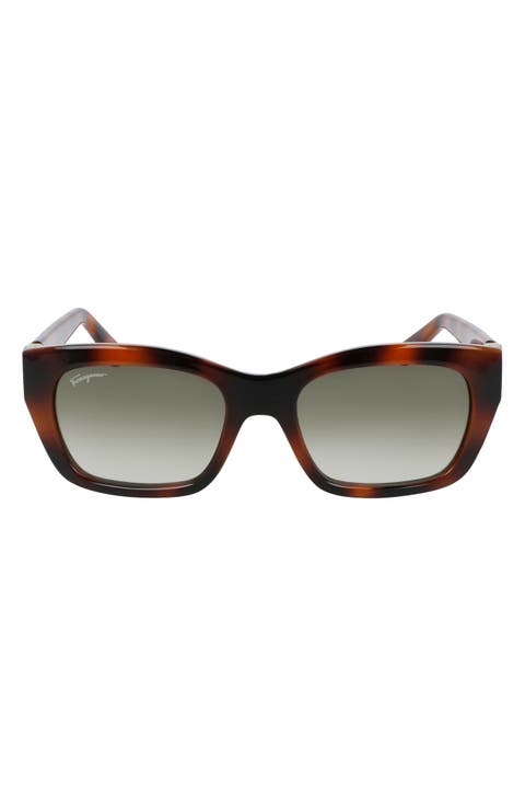 53mm Rectangular Sunglasses