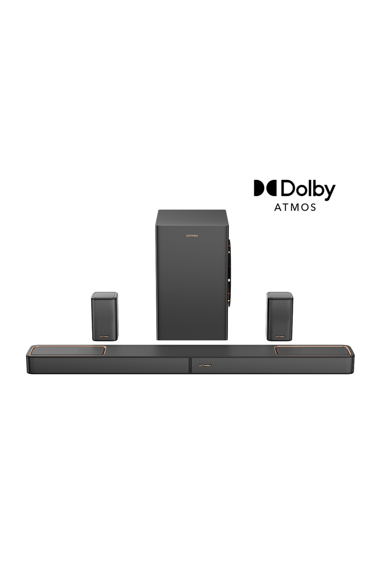 Ultimea Skywave F40 Boom 5.1.2ch Sound Bar with Dolby Atmos, Main, color, Black