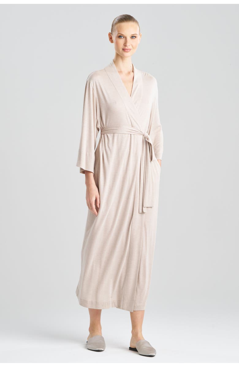 Natori Shangri-La Robe, Main, color, Cashmere