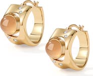 RETRO CHIC Dawn Light Hoop Earrings