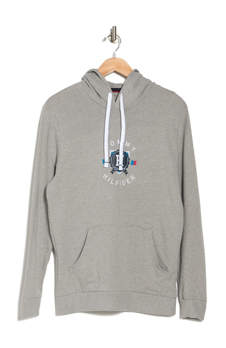 Tommy Hilfiger Logo Pullover French Terry Lounge Hoodie, Alternate, color, 