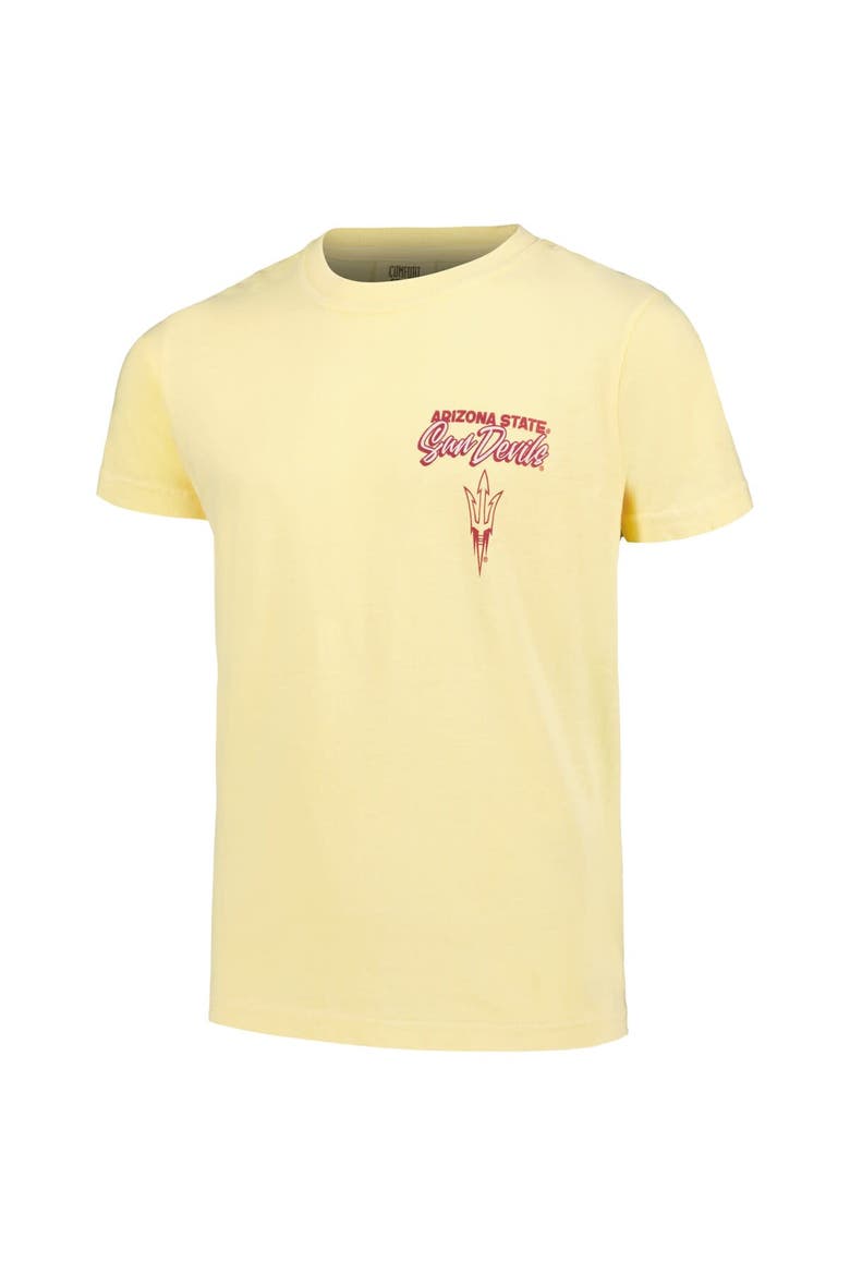 Youth Gold Arizona State Sun Devils Hyperlocal Comfort Colors T-Shirt, Alternate, color, Gold