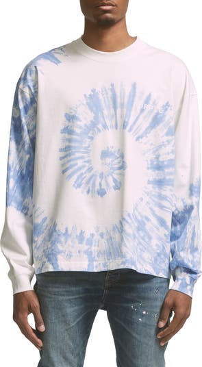 Tie Dye Cotton Long Sleeve T-Shirt