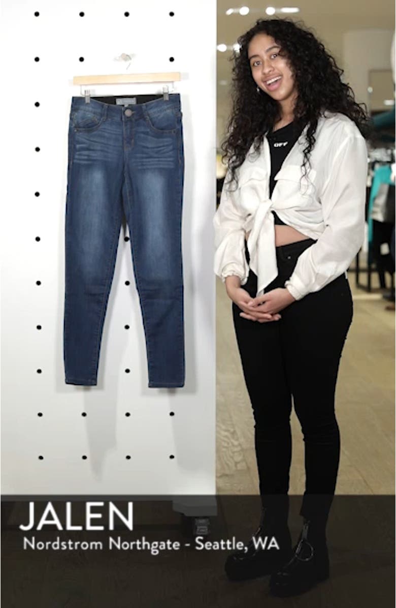 Ab-Solution Stretch Skinny Jeans, sales video thumbnail