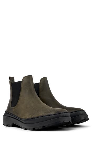 Camper Brutus Trek Boots In Dark Green