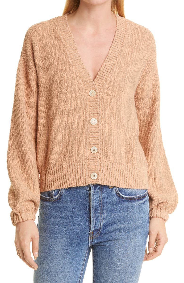 PAIGE Bougainvillea Cardigan, Main, color, 