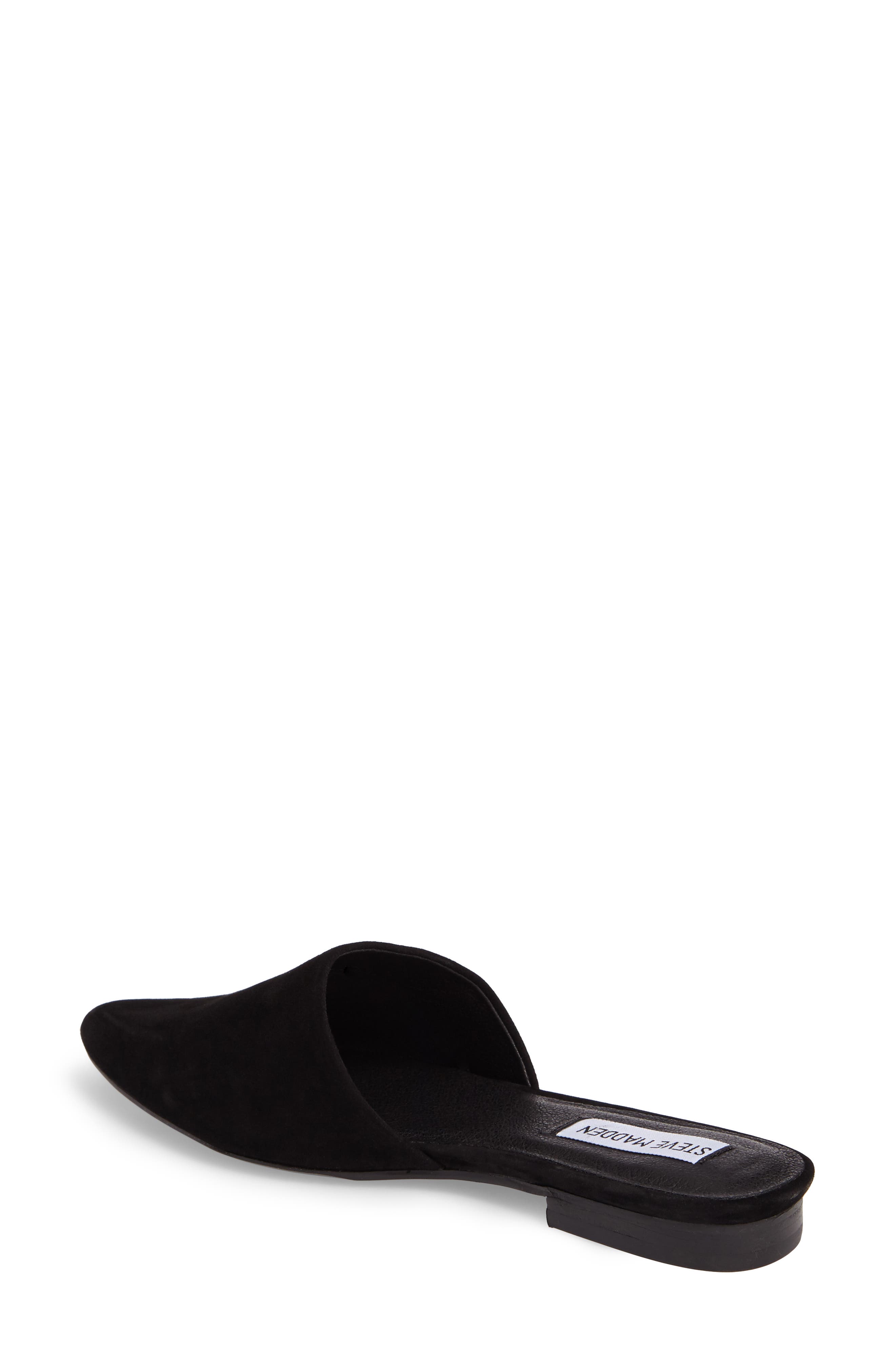 Trace Mule, Alternate, color, BLACK SUEDE