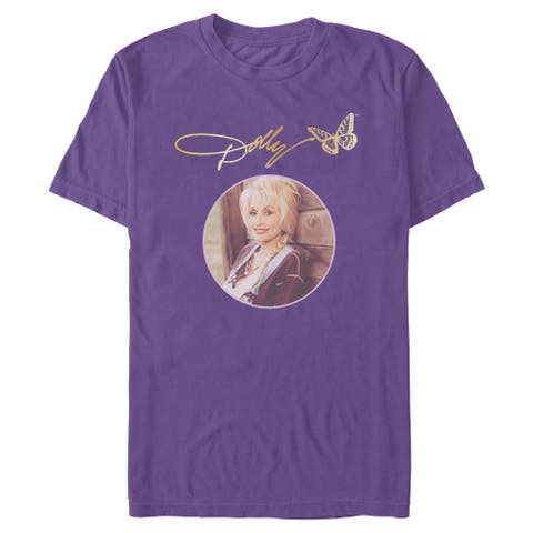 Men's Golden Signature Portrait Short Sleeve T-Shirt
