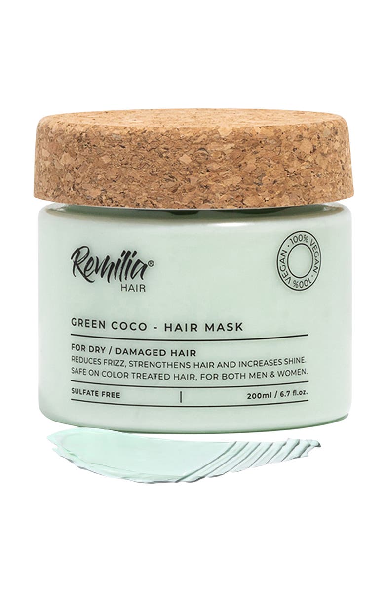 Remilia Hair Green Coco Hair Mask 6.7oz, Alternate, color, 