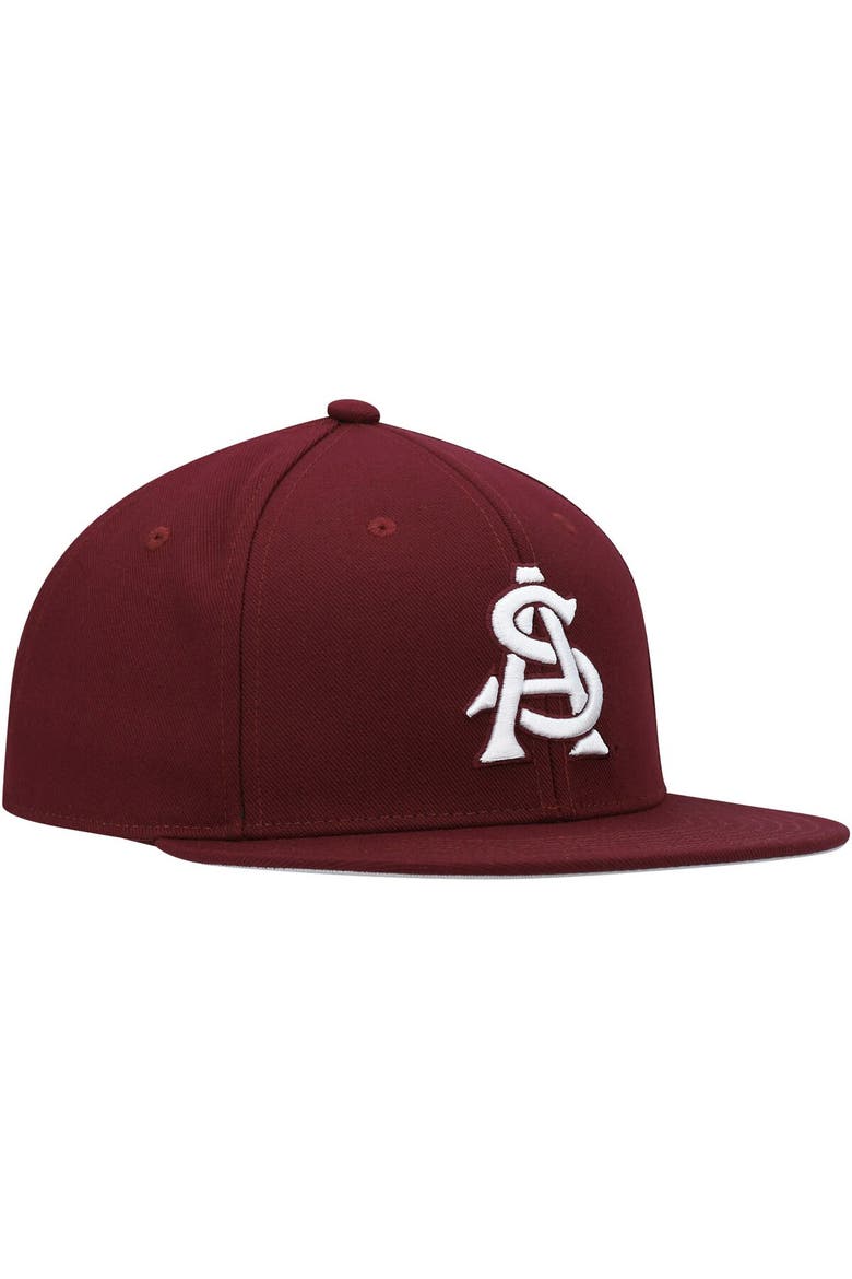 Men's adidas Maroon Arizona State Sun Devils On-Field Baseball Fitted Hat, Alternate, color, Maroon
