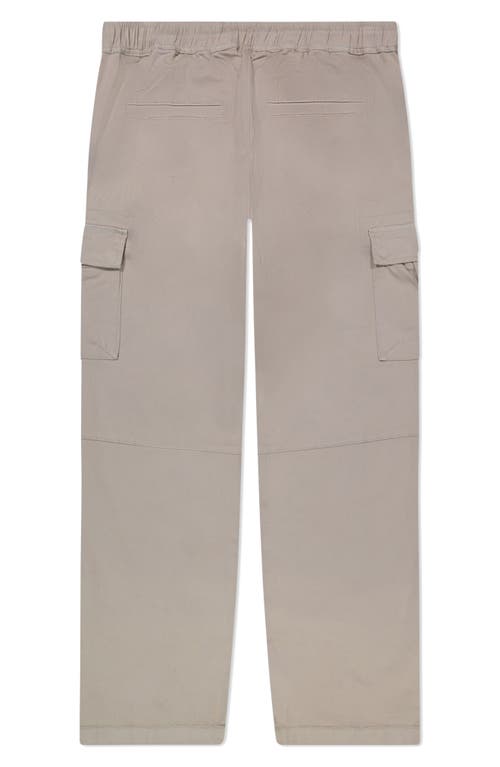 Wesc Open Bottom Cargo Joggers In Gray