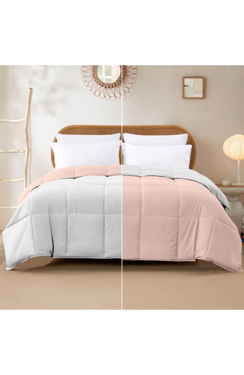 Down Alternative Reversible Comforter