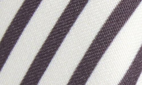 Tasha Stripe Headband In Black Stripe