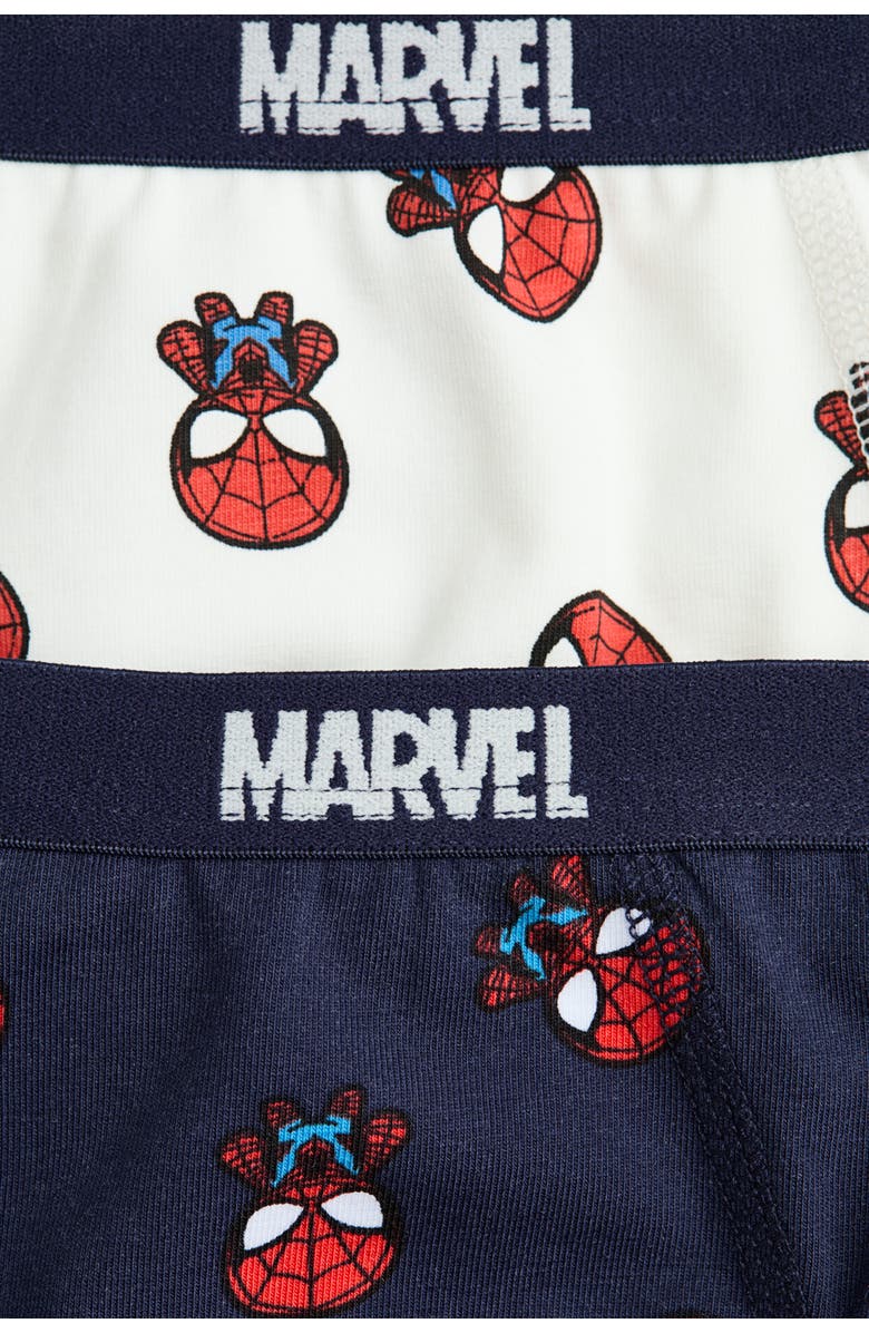 H&M 5-pack Printed Boys' Briefs, Alternate, color, Navy Blue/Marvel Comics
