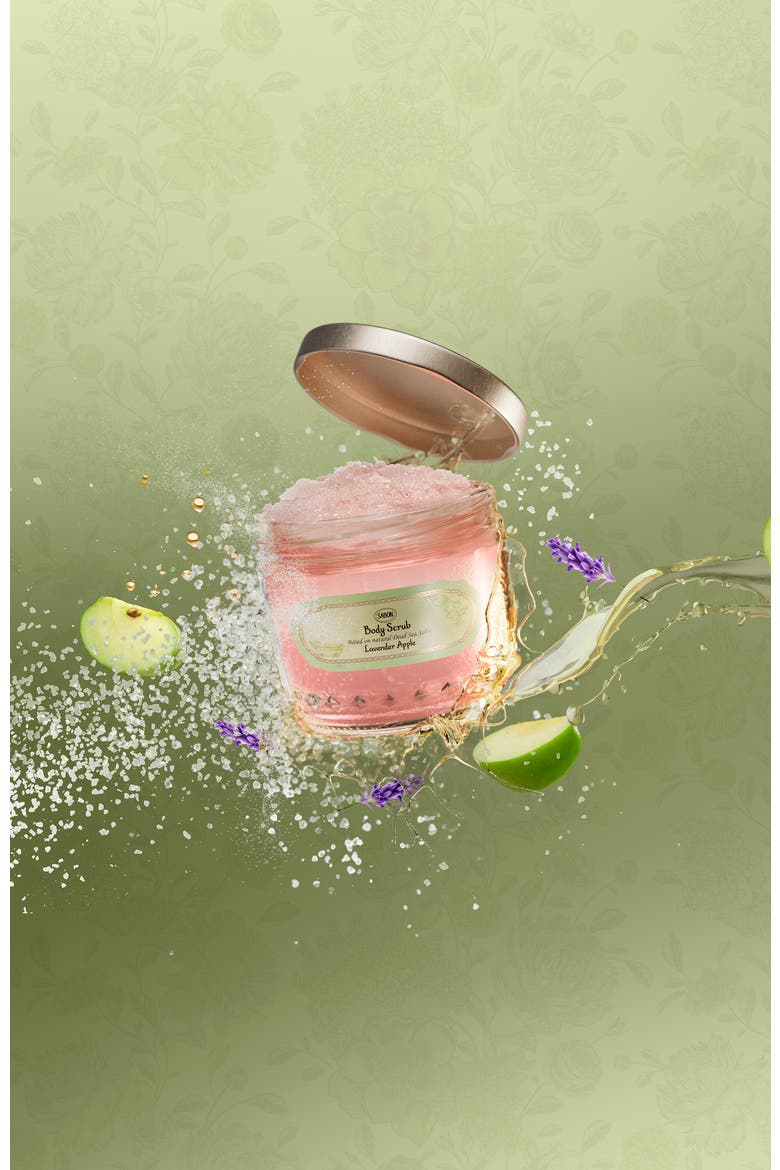 Body Scrub Lavender Apple, Alternate, color, 11 oz