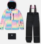 Deux par Deux Girl Two-Piece Teknik Snowsuit