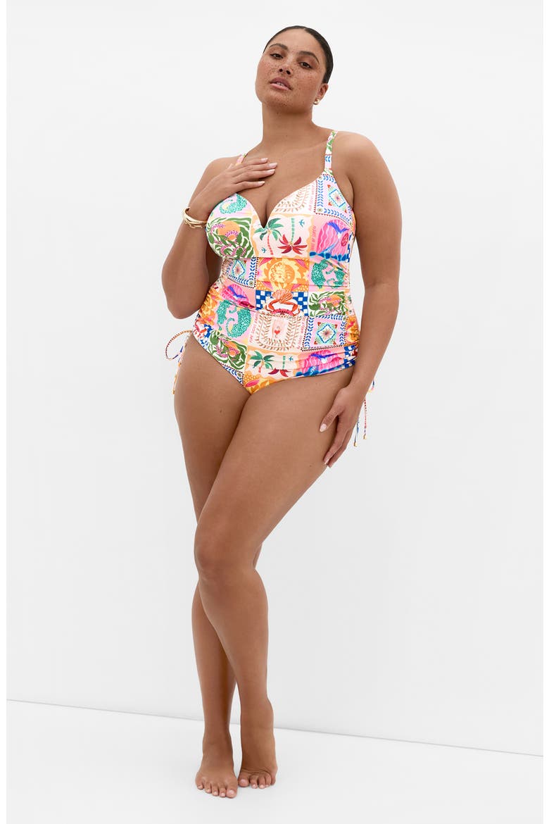 Positano One-Piece Swimsuit, Alternate, color, POSITANO PRT