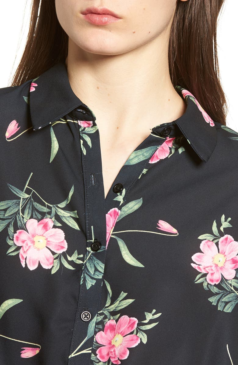 Ten Sixty Sherman Tie Front Shirt, Alternate, color,