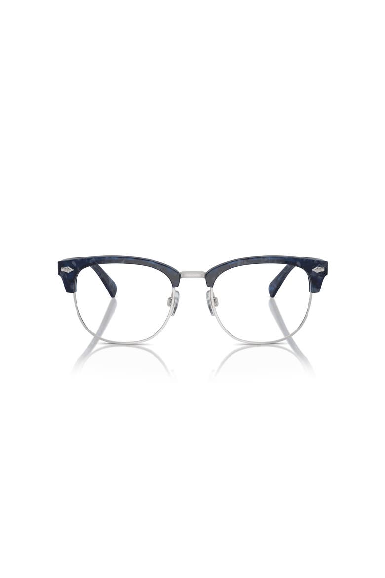 52mm Square optical glasses, Alternate, color, Blue