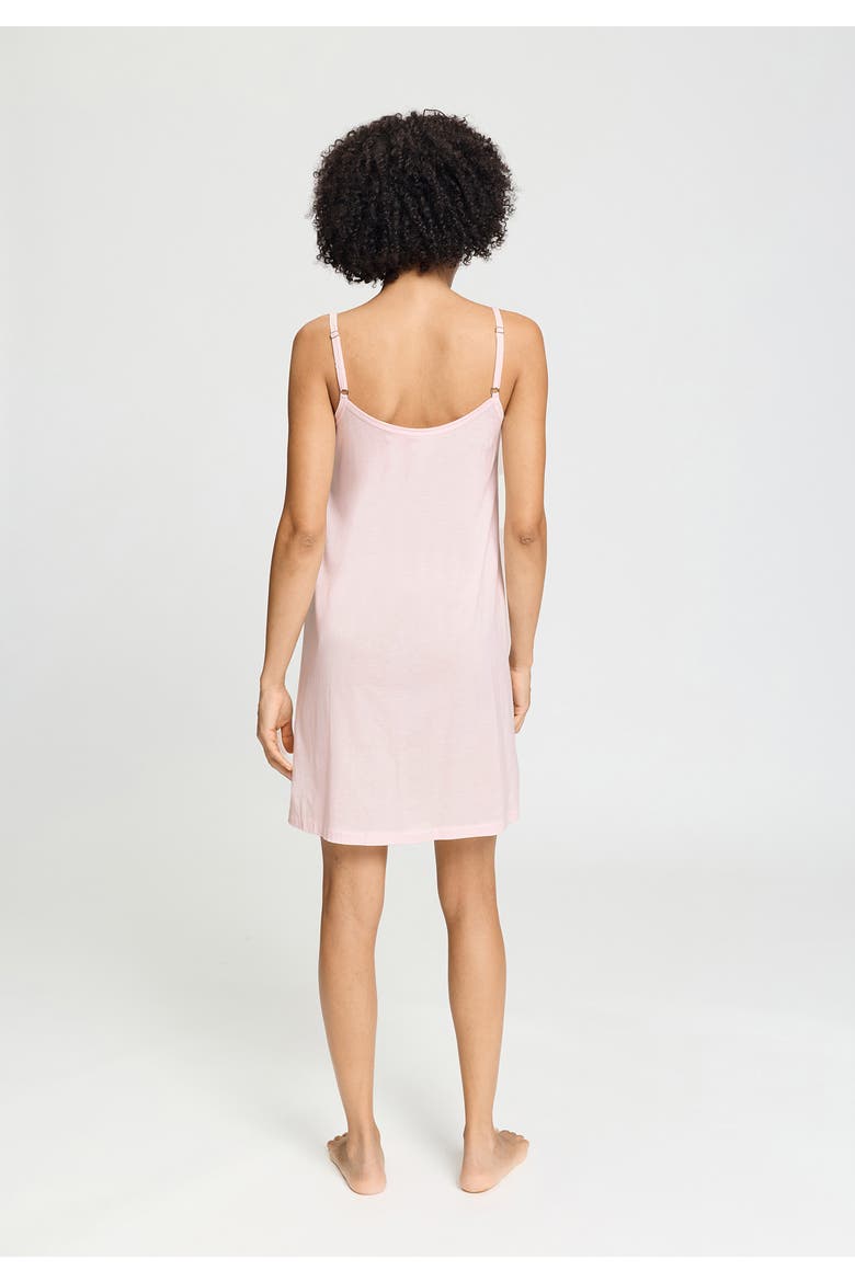 Juliet Pleated Cotton Babydoll, Alternate, color, Rose Bath