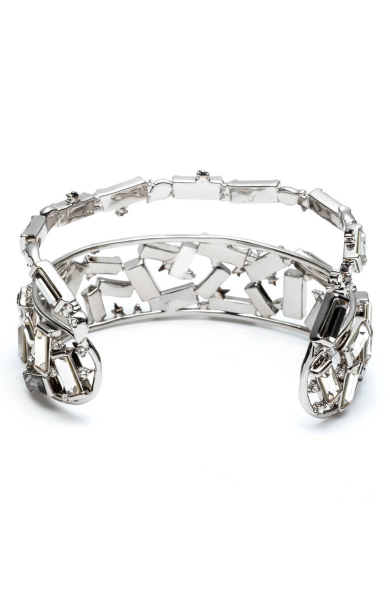 Alexis Bittar Winter Paisley Scattered Crystal Cuff, Alternate, color, 