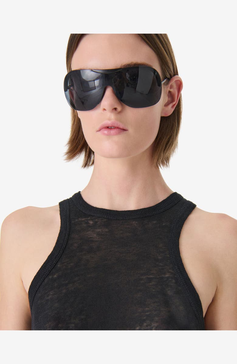 IRO Safrina Tank, Alternate, color, Black