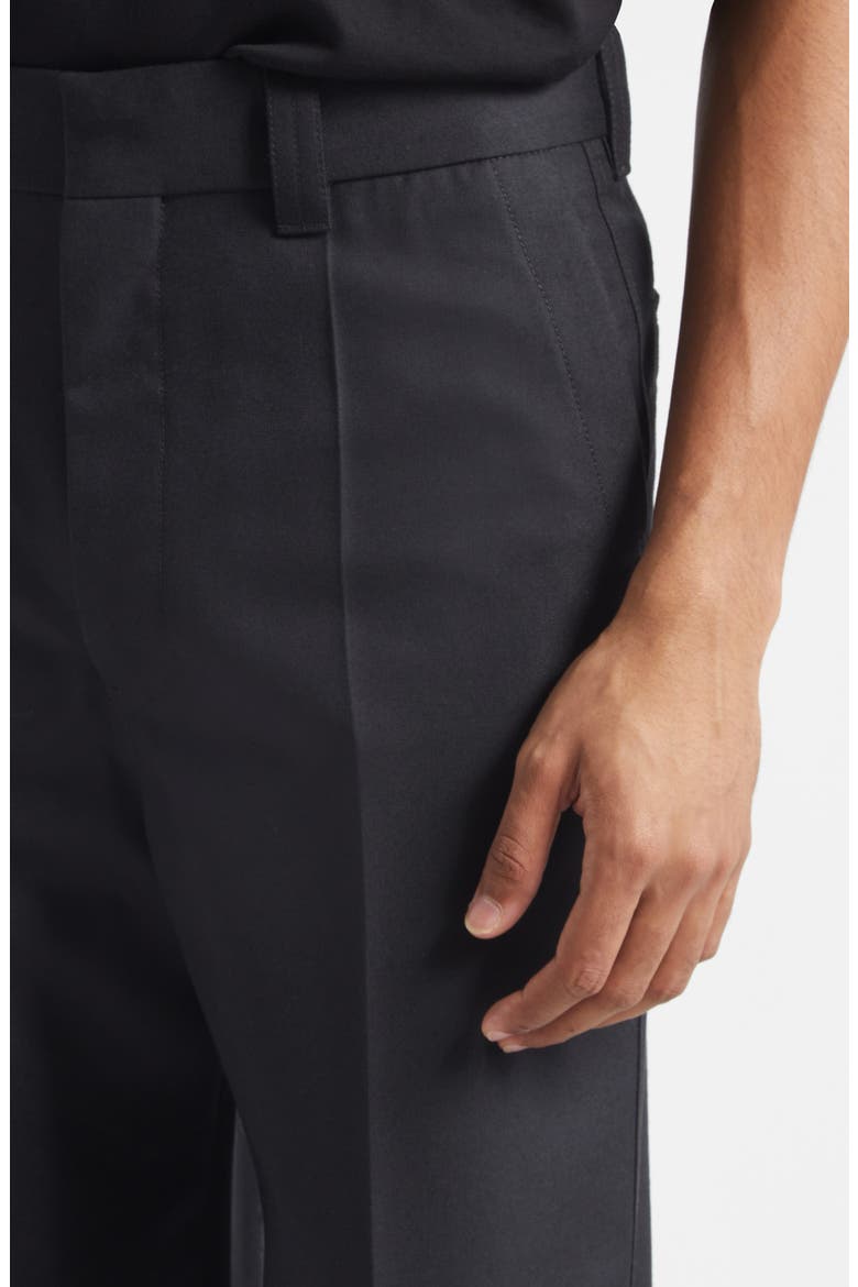 Tailored Straight Leg Pants, Alternate, color, MARINE MELANGE