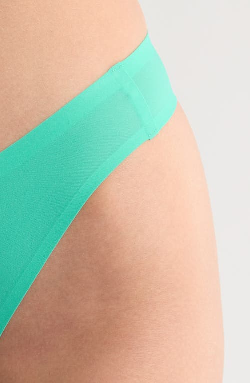 Chantelle Lingerie Soft Stretch Thong In Green
