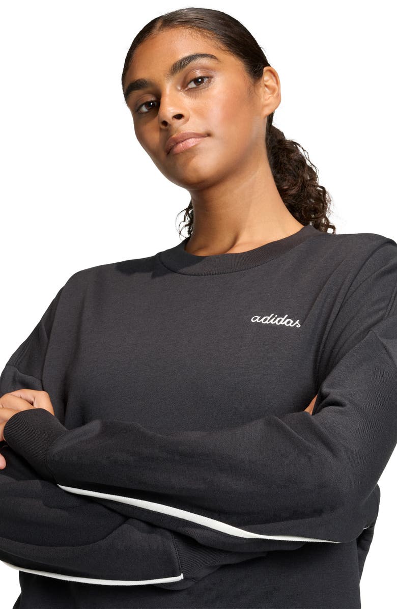 adidas Seasonal Essentials Colorpop Sweatshirt, Alternate, color, 