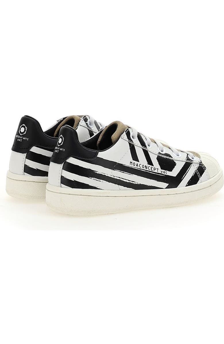 Master of Arts Striped Sneakers, Alternate, color, White