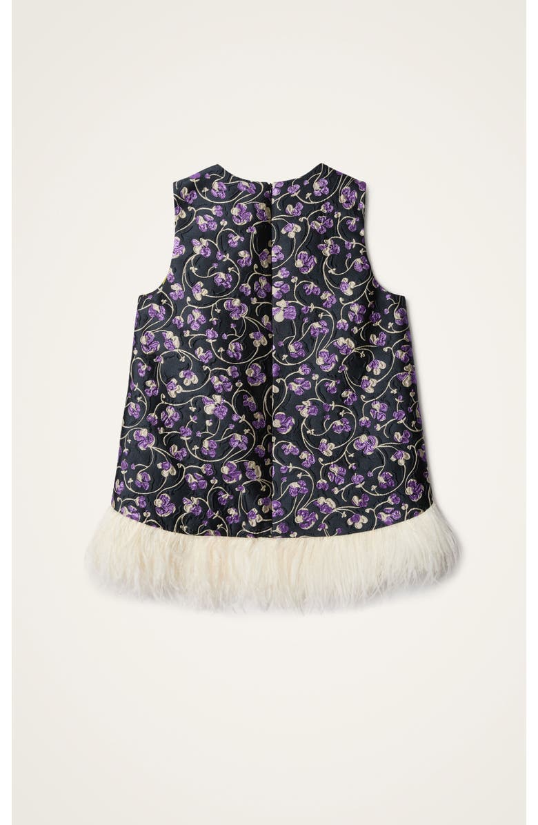 La DoubleJ La Scala Top, Alternate, color, Honeysuckle Jacquard Black