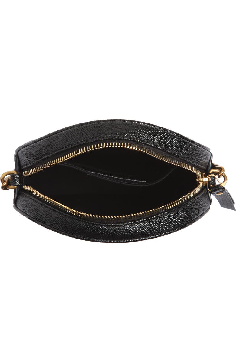 Saint Laurent Vinyle Matelassé Leather Crossbody Bag, Alternate, color,