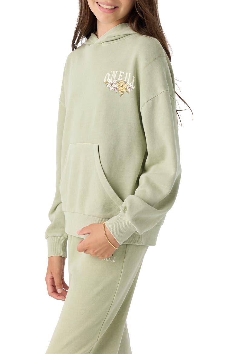 Kids' Asher Graphic Hoodie, Alternate, color, DESERT SAGE