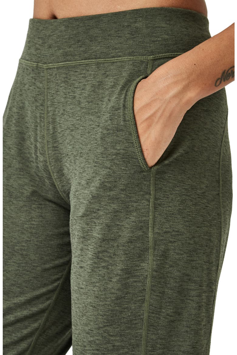 Gary Yoga Trousers, Alternate, color, OLIVE MARL