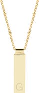 Brook and York Maisie Initial Pendant Necklace