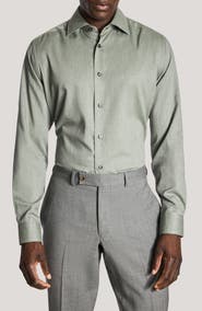 Jack Victor Flannelite Cotton Long Sleeve Sport Shirt
