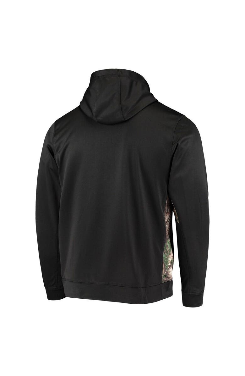 DUNBROOKE Men's Dunbrooke Black/Realtree Camo Jacksonville Jaguars Logo Ranger Pullover Hoodie, Alternate, color, Black