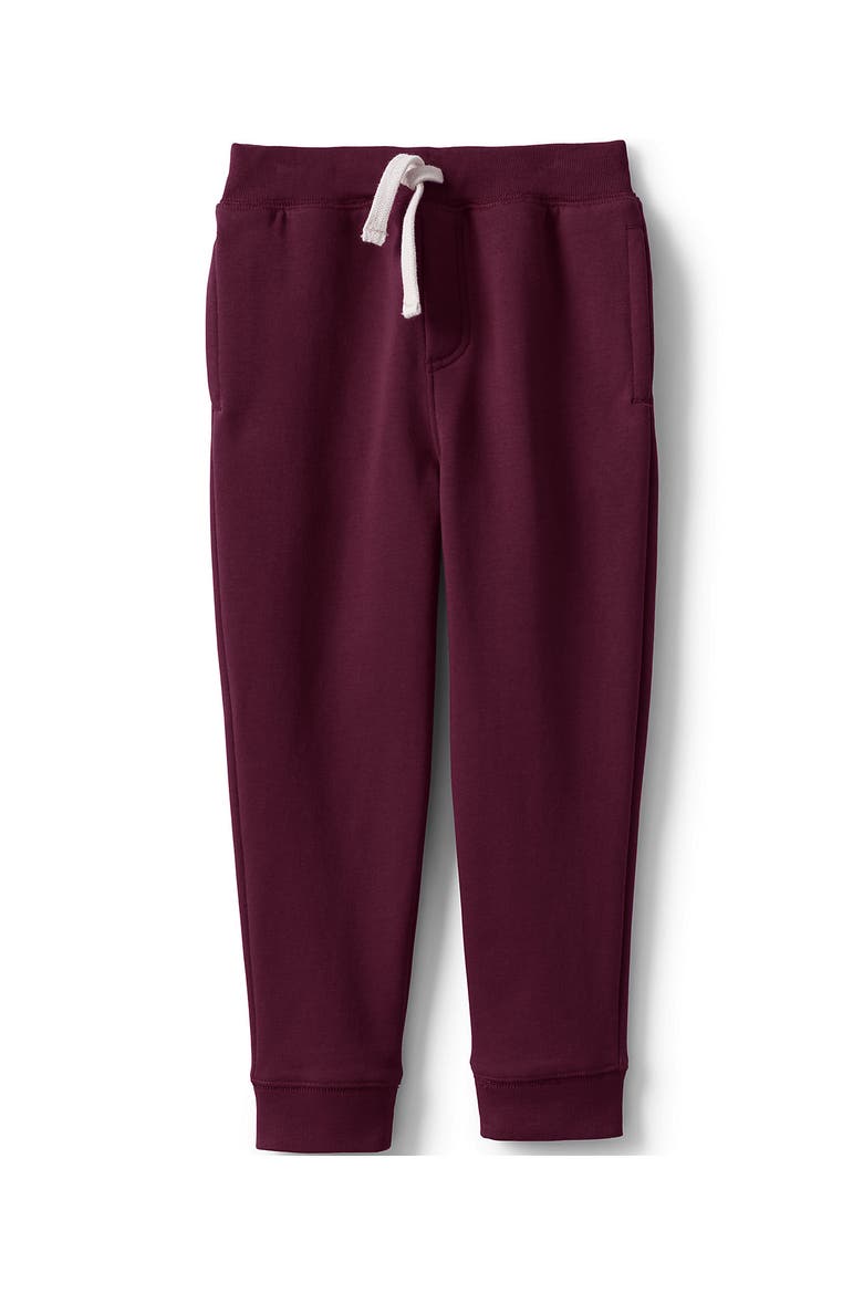 School Uniform Kids Jogger Sweatpants, Alternate, color, Burgundy