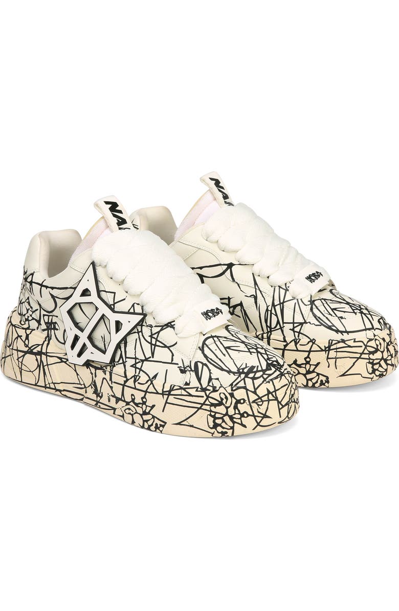 Naked Wolfe Kosa Sneaker, Alternate, color, Black