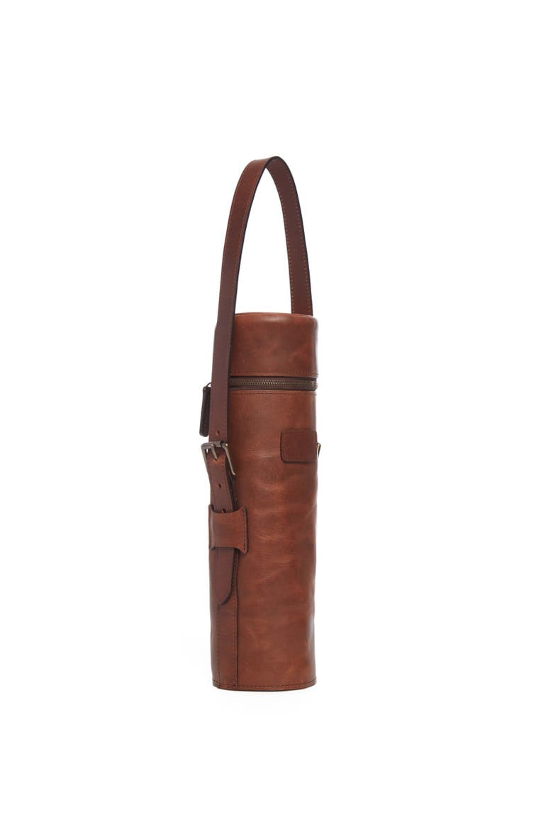 Bellevue Leather Bottle Bag, Alternate, color, Espresso