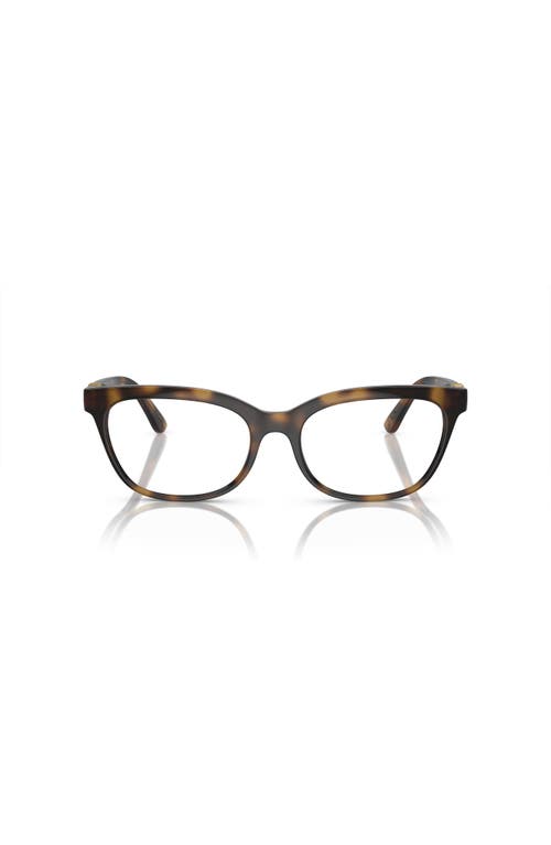 Dolce & Gabbana Dolce&gabbana 52mm Butterfly Optical Glasses In Multi