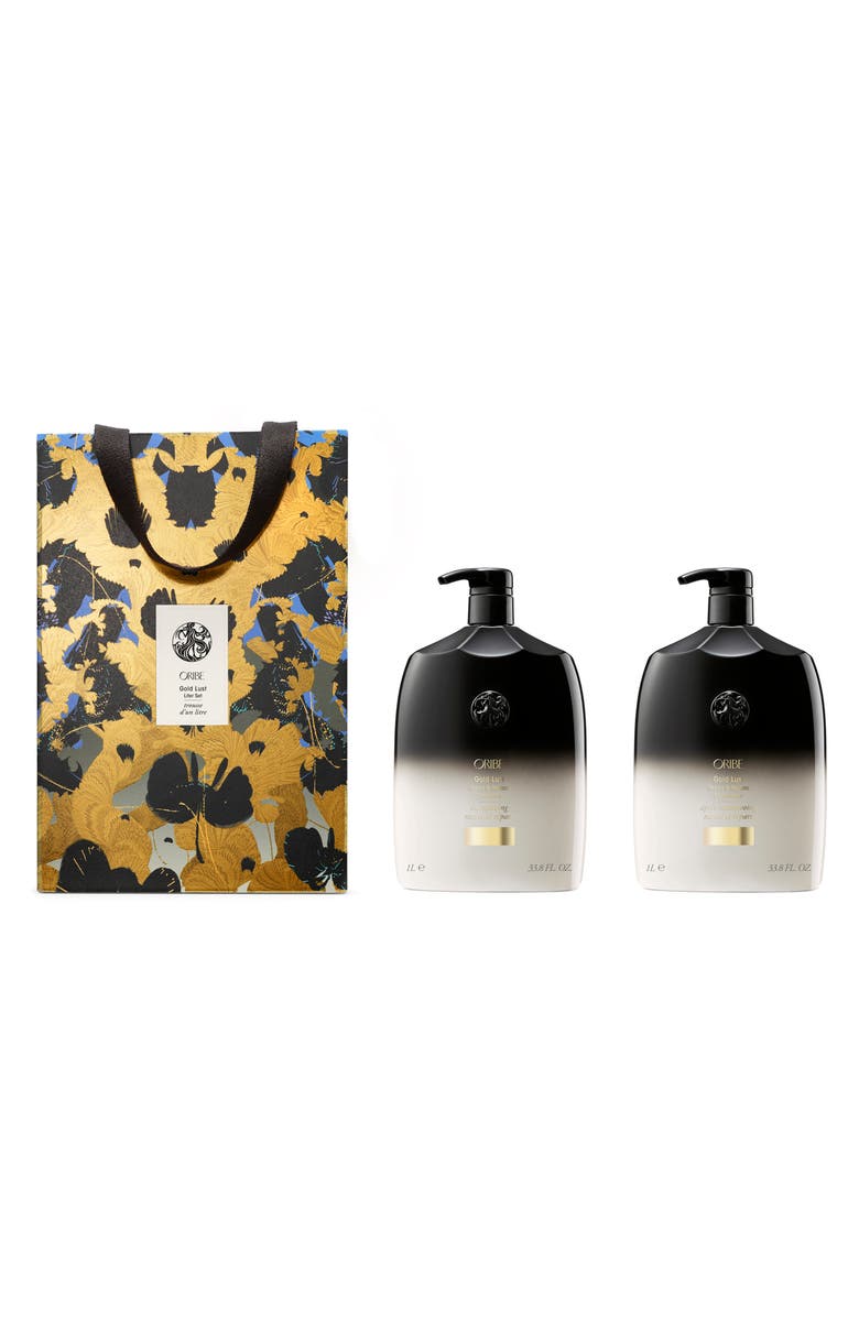Oribe Gold Lust Liter Set $366 Value, Main, color, 