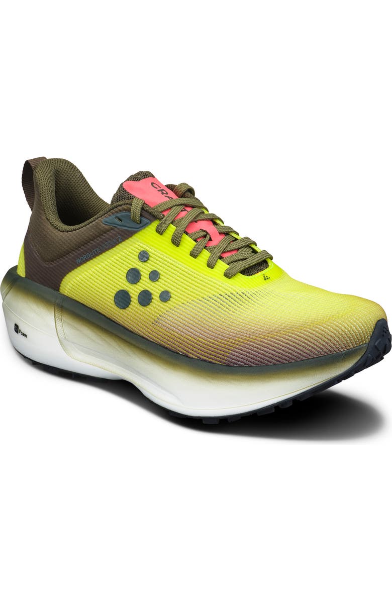 Craft Nordlite Ultra 2 Running Shoe, Main, color, Flumino/ Contrast Green